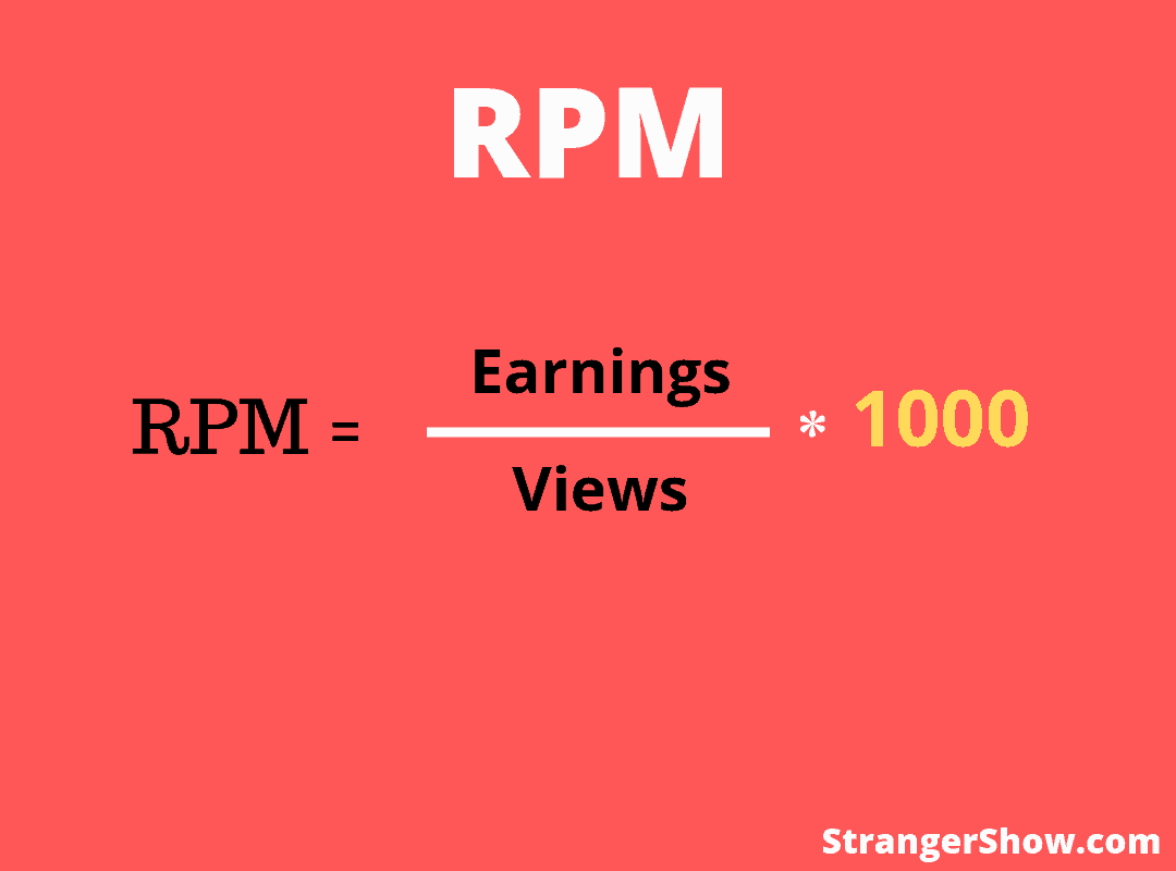 What is page rpm in adsense