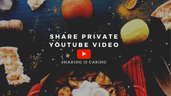How to share a private video on YouTube