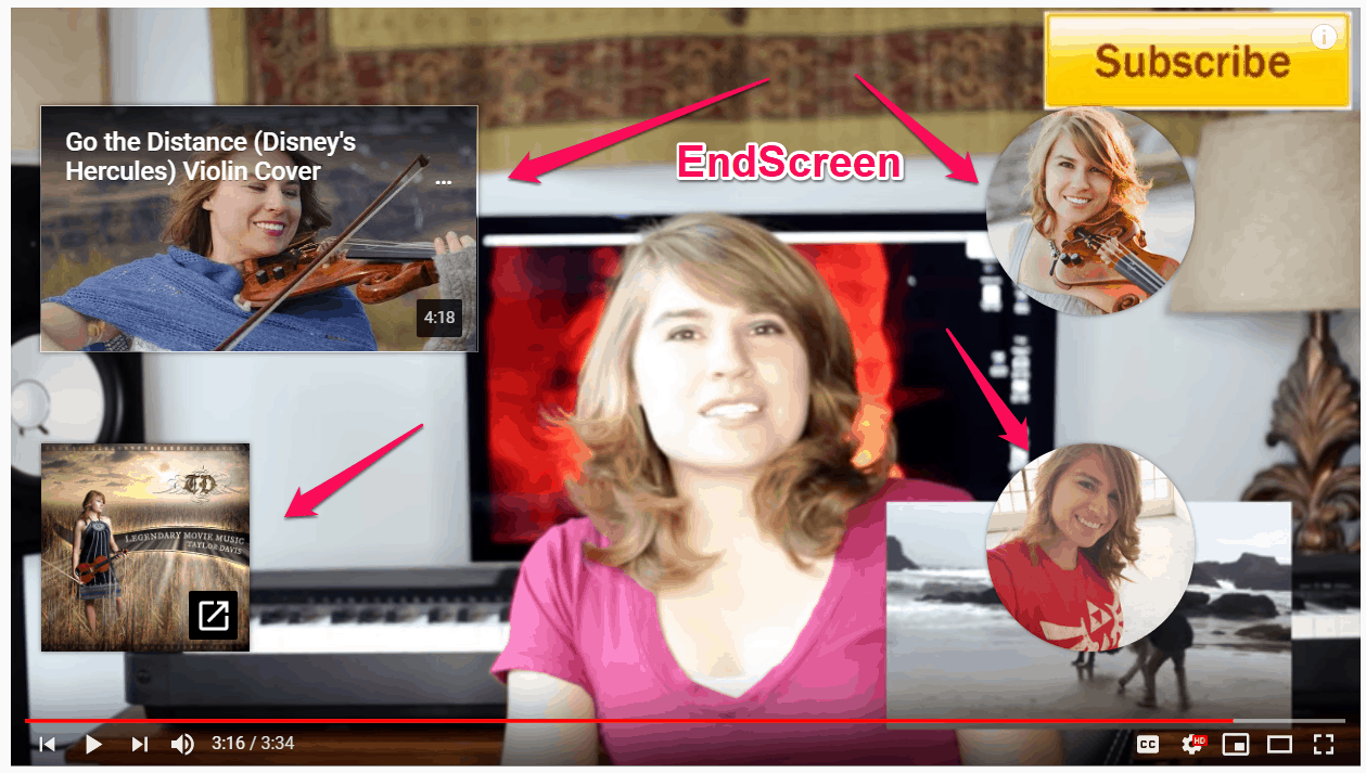 Adding EndScreen Video