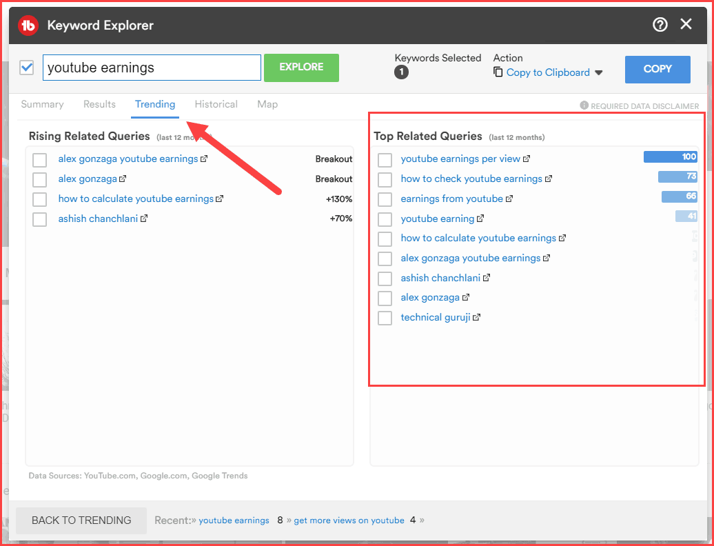 Trending Queries Tube buddy