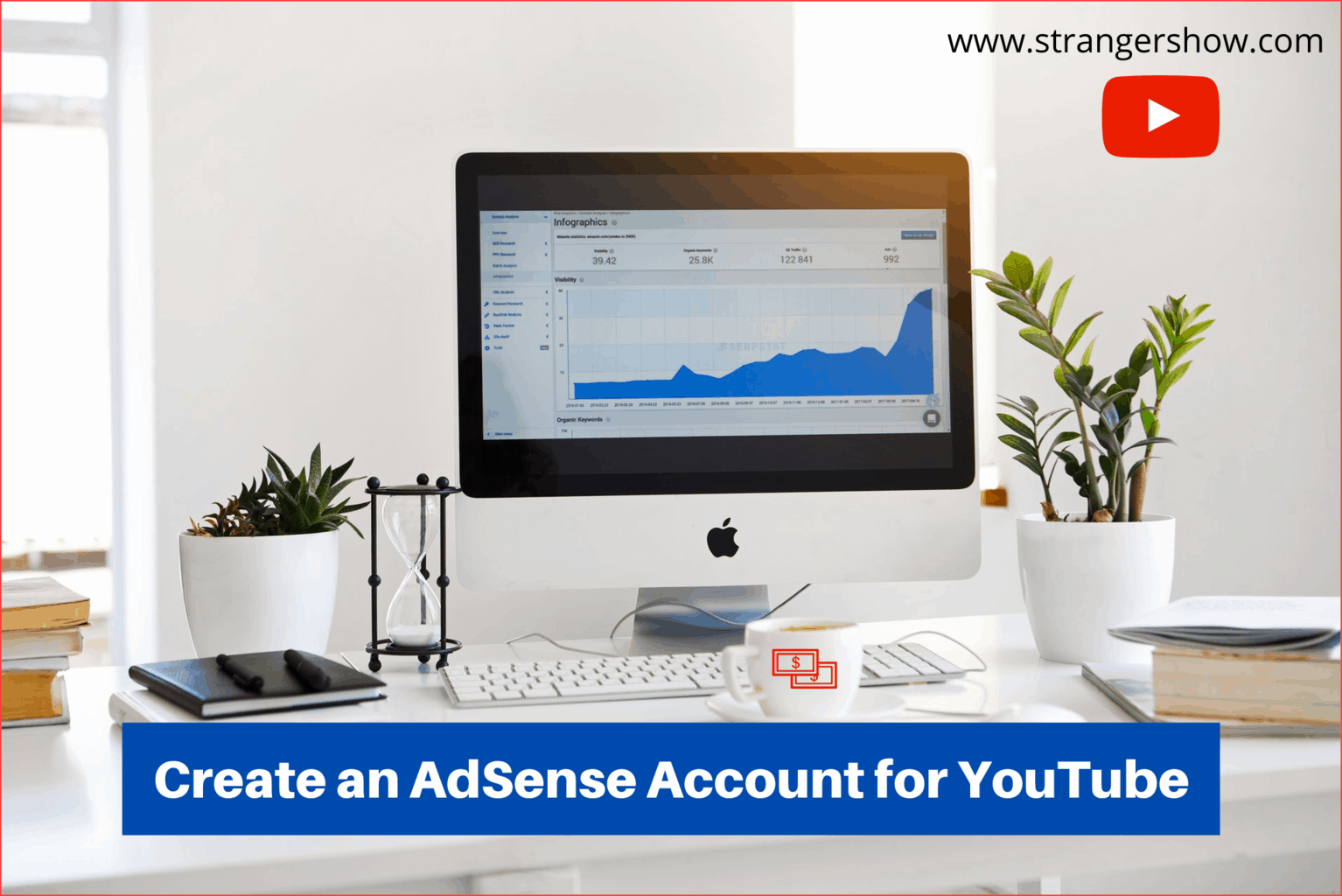 create adsense account for YouTube