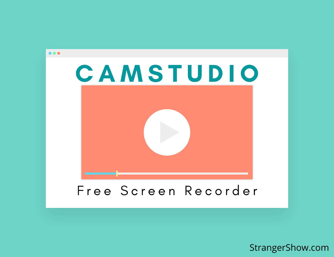Camstudio recorder - Free tool