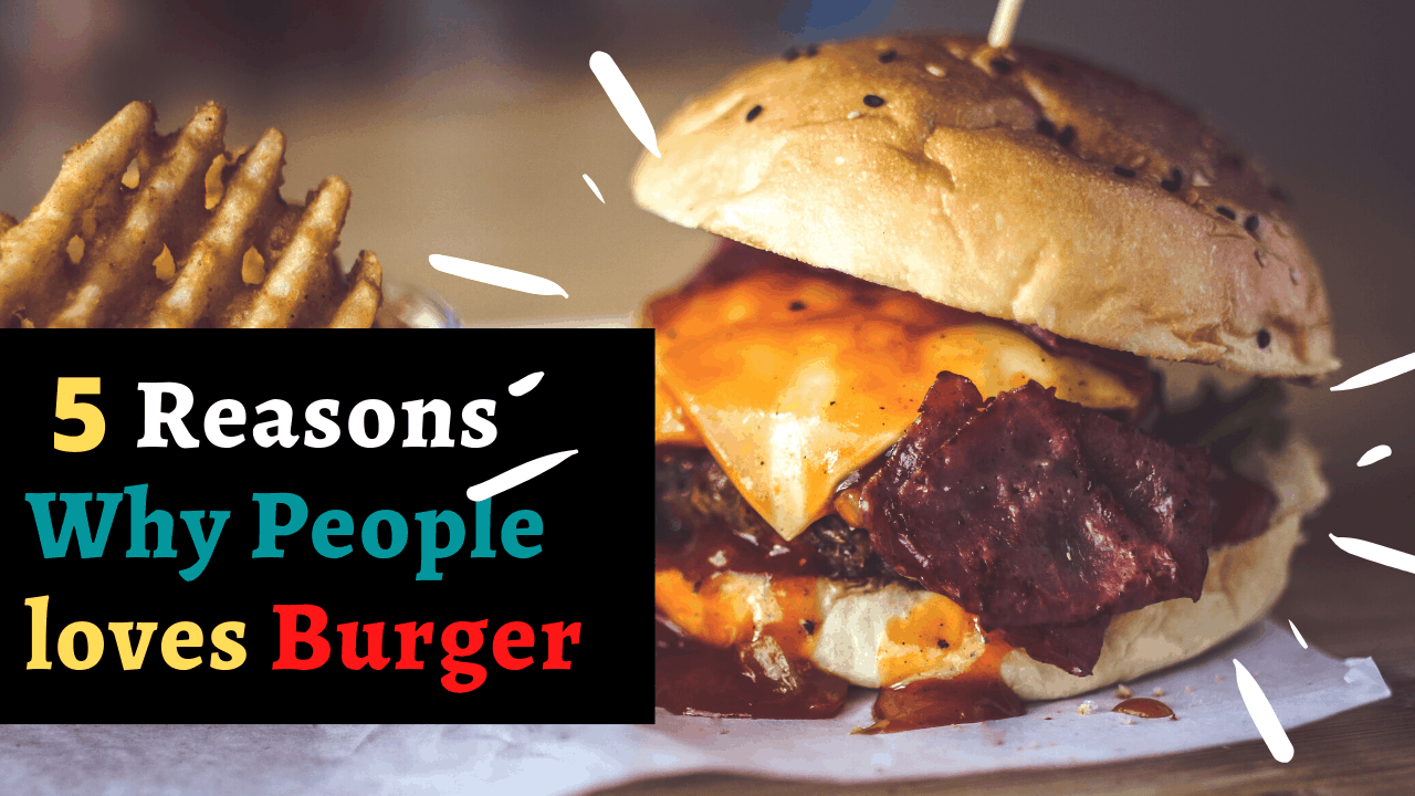 5 Reasons to Eat Burger Canva Examples