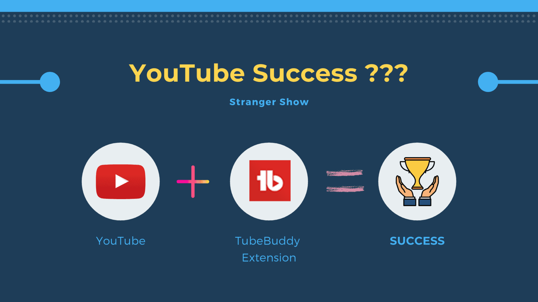 YouTube success TubeBuddy
