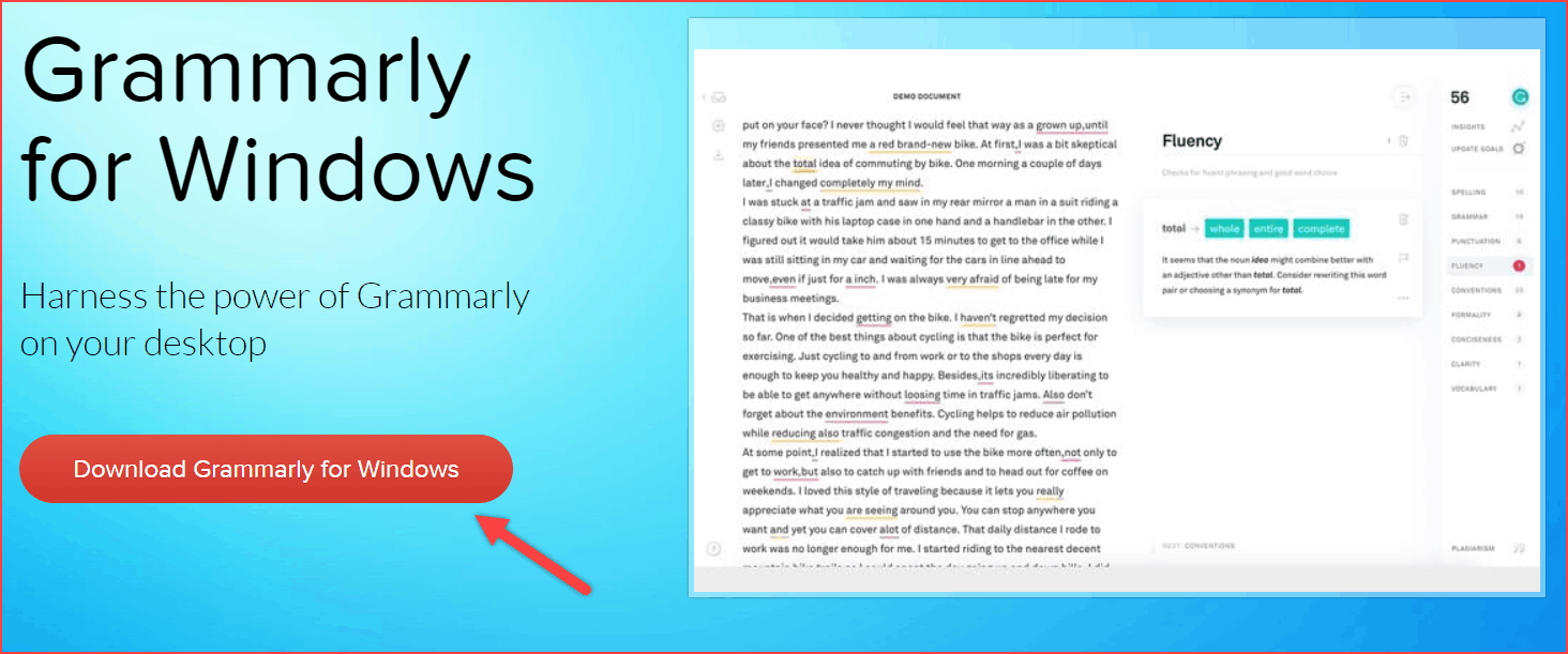 Grammarly Download for Windows