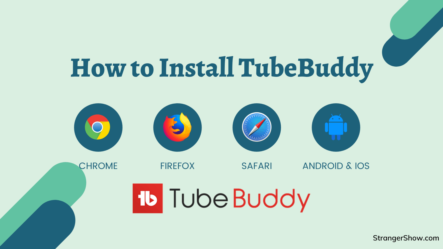 Install TubeBuddy extension for Browsers