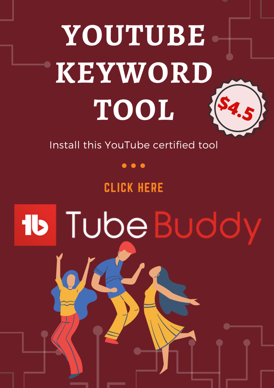 YouTube keyword tool TubeBuddy sale