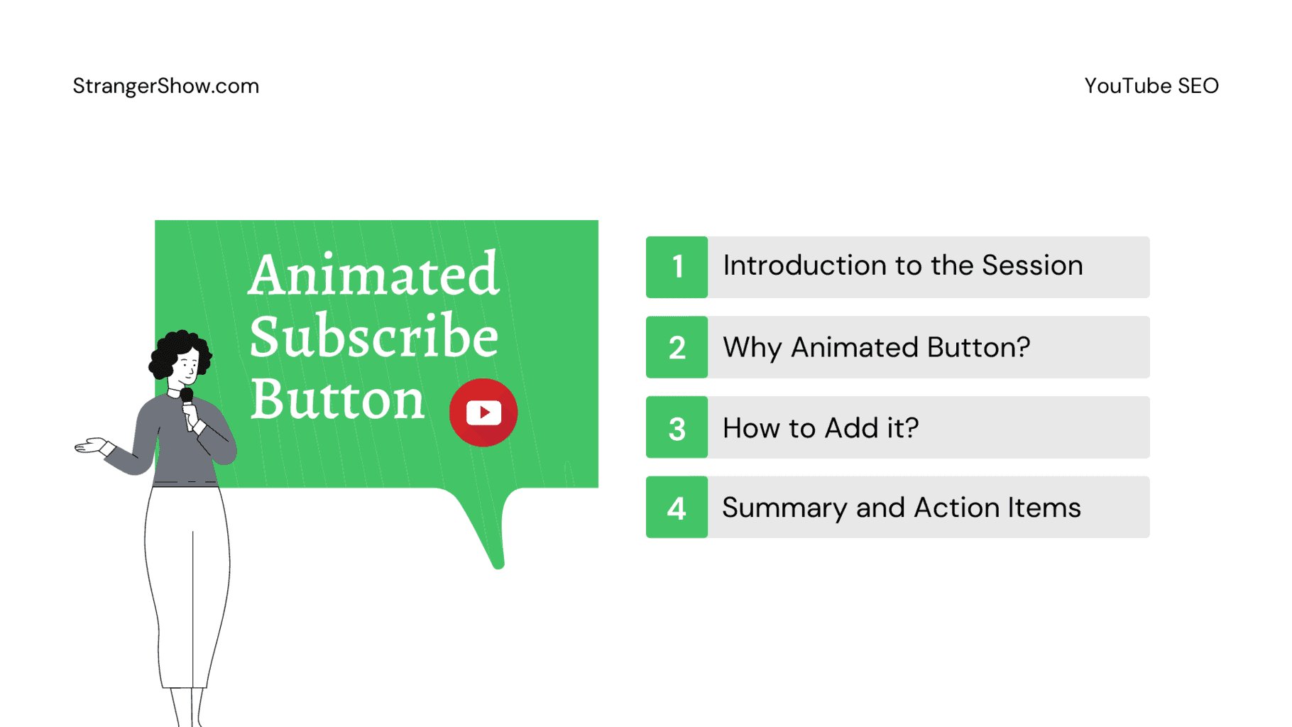 Animated Subscribe Button: How to Add it on YouTube Video
