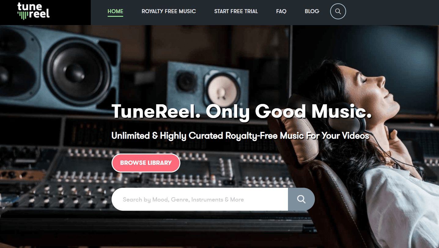 TuneReel Music for Videos