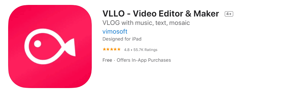 VLLO video editor and maker