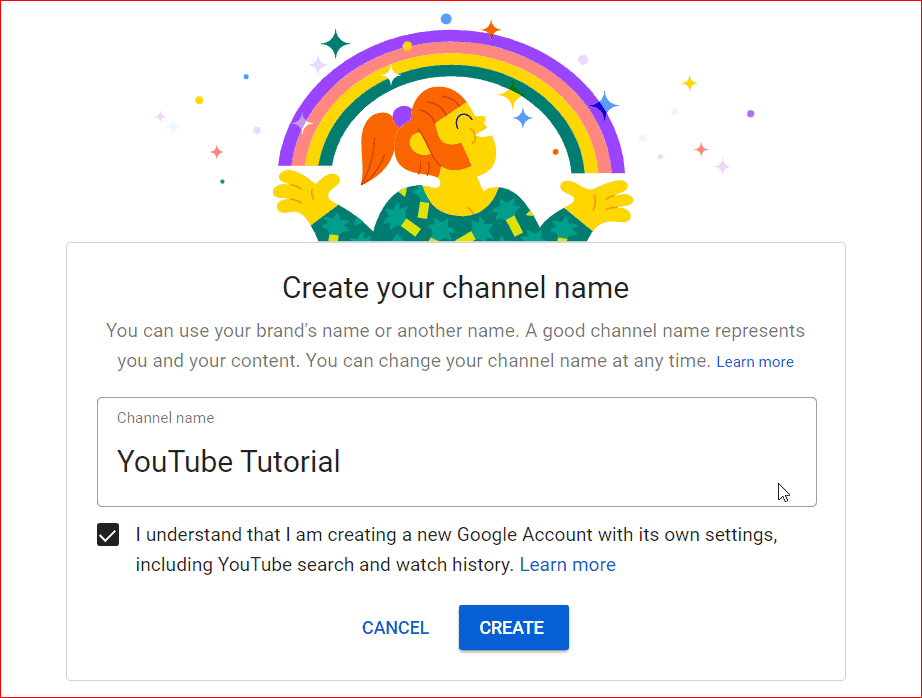 Create Channel Name