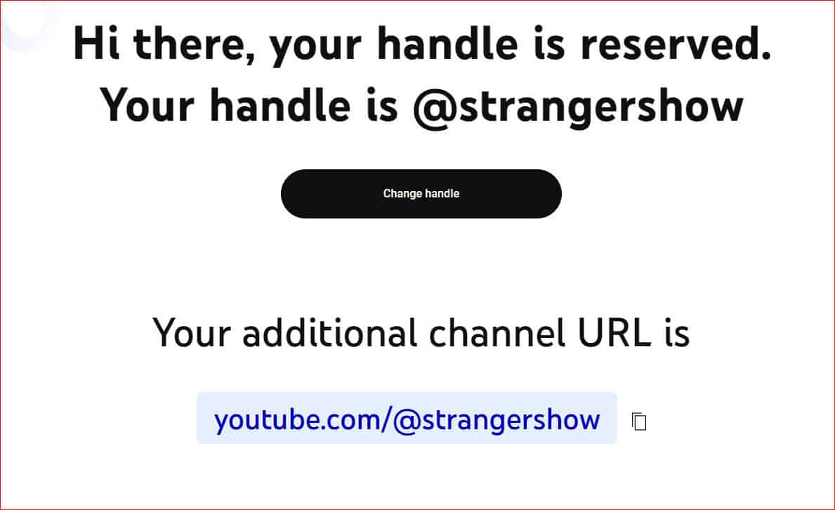 Handle additional or Custom URL suggestion Page on YouTube