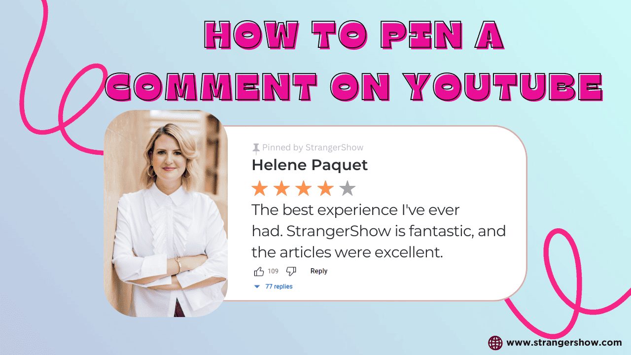 How to pin a comment on YouTube videos