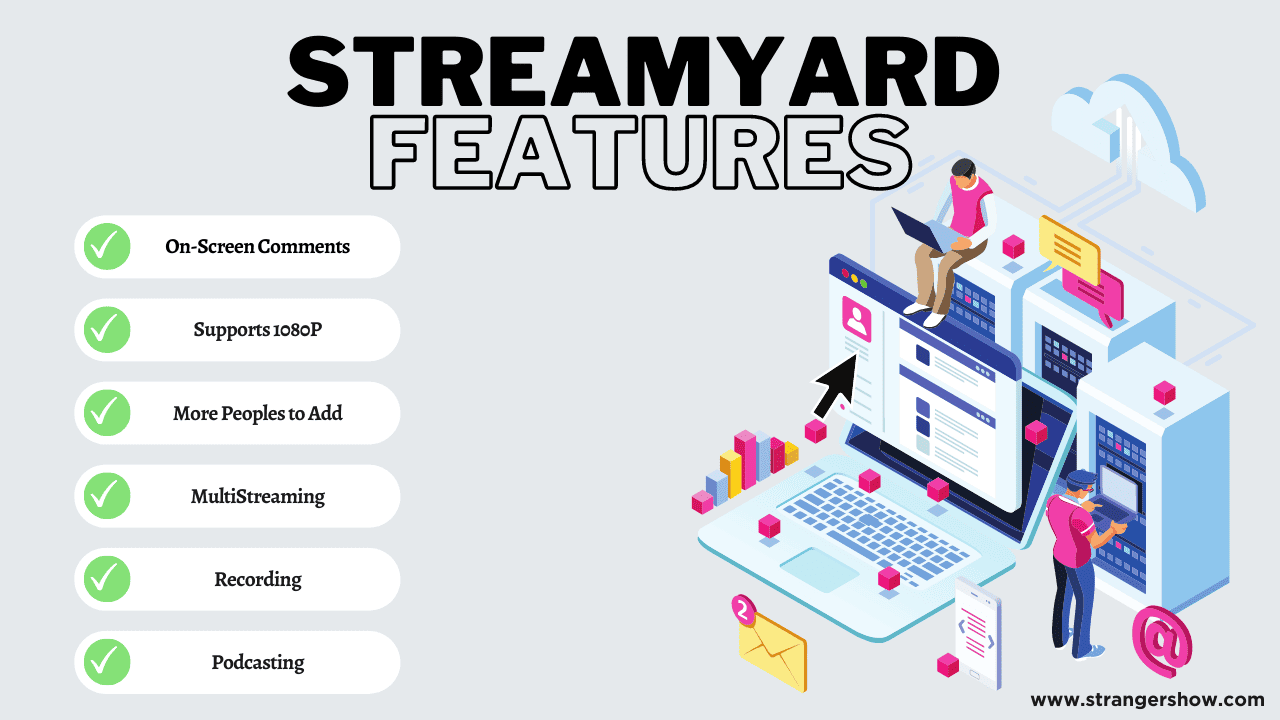 StreamYard Core Features
