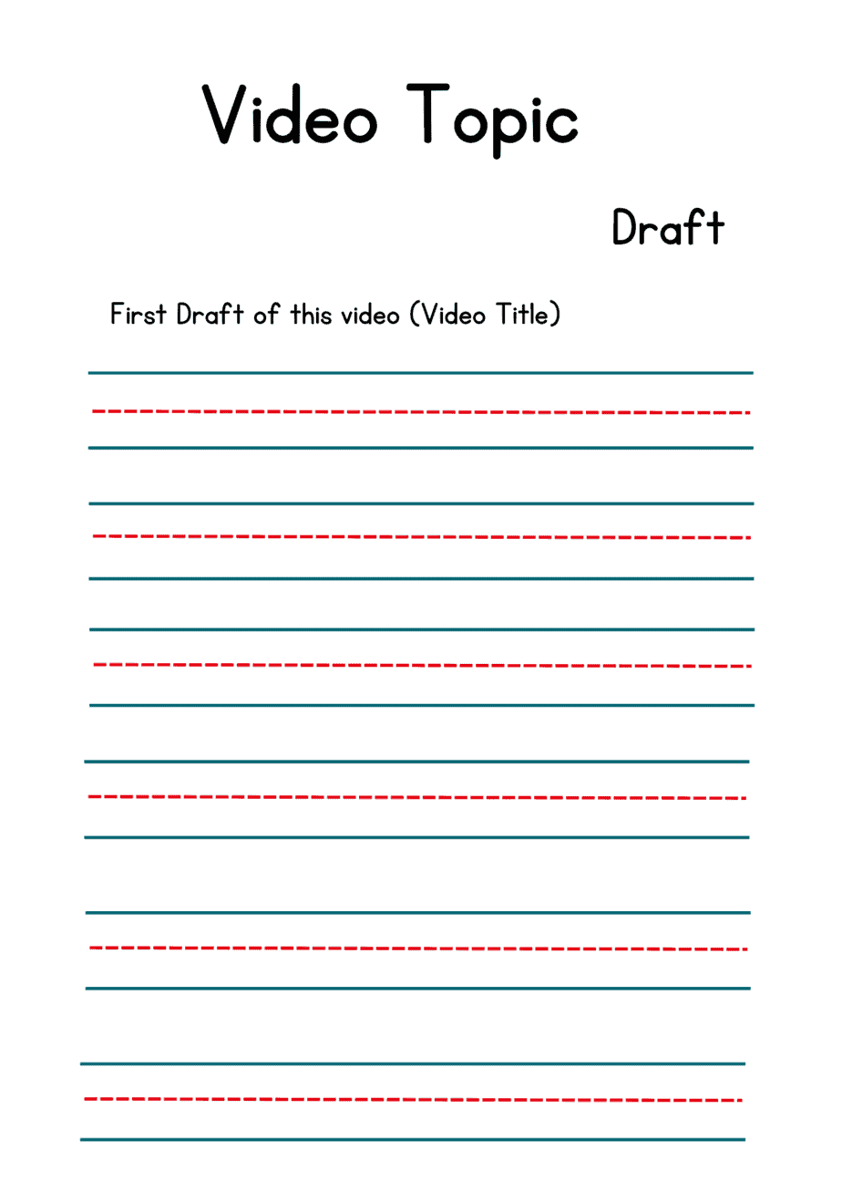 Video Script Draft