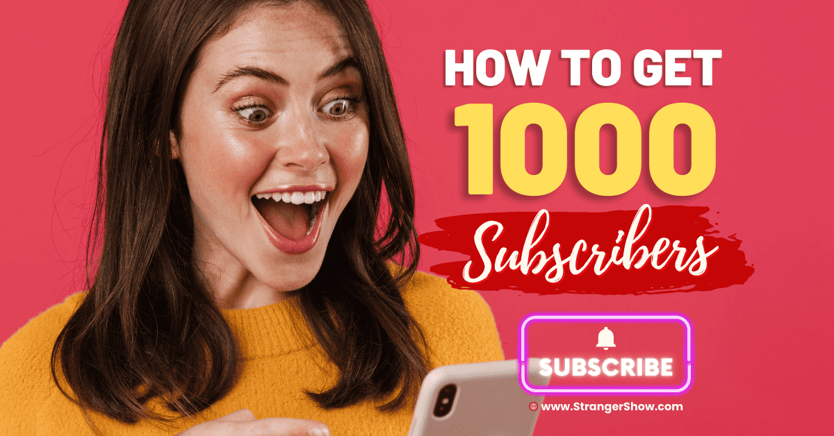 HomePage 1000 Subscribers