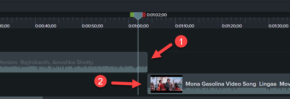 Add different Video to track