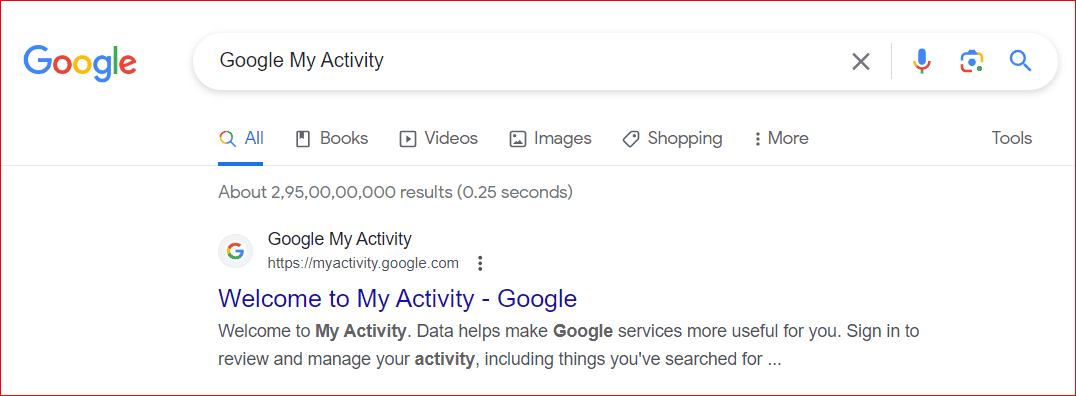 My activity of youtube hot sale