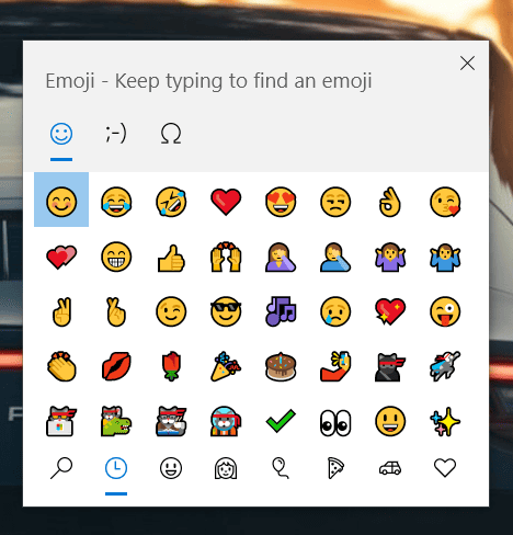 Windows Shortcut Key Emojis