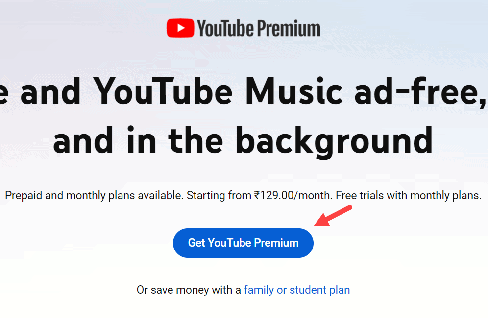 Buy YouTube Premium