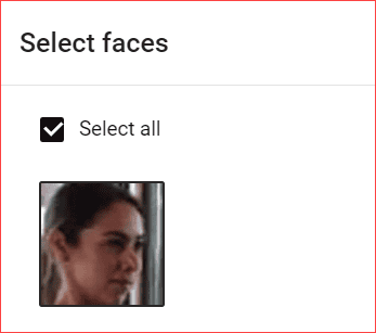 Faces to blur on YouTube Studio