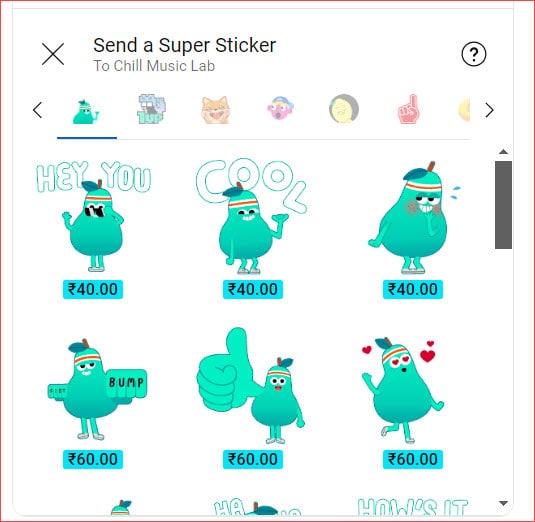 What are Super Stickers