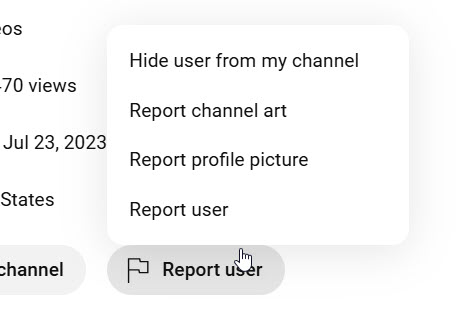 Report Channel by Option